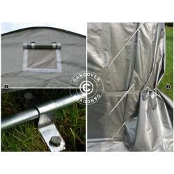 Garagetlt PRO 3,6x7,2x2,68m PVC