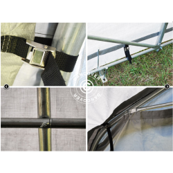 Garagetlt PRO 3,6x7,2x2,68m PVC