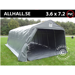 Garagetlt PRO 3,6x7,2x2,7m PVC med golvduk