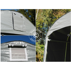 Garagetlt PRO 3,6x7,2x2,7m PVC med golvduk