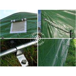 Garagetlt PRO 3,6x7,2x2,7m PVC med golvduk