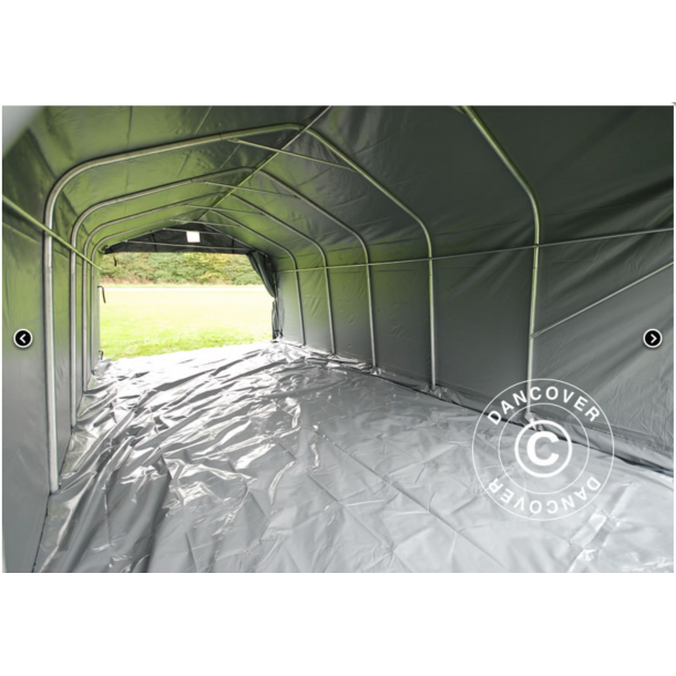Garagetlt PRO 3,6x7,2x2,7m PVC med golvduk