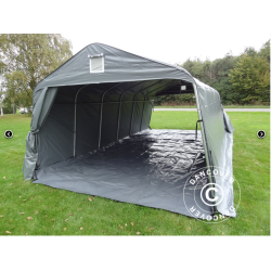 Garagetlt PRO 3,6x8,4x2,7m PVC med golvduk