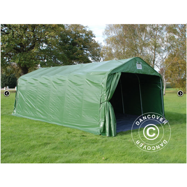 Garagetlt PRO 3,6x8,4x2,7m PVC med golvduk
