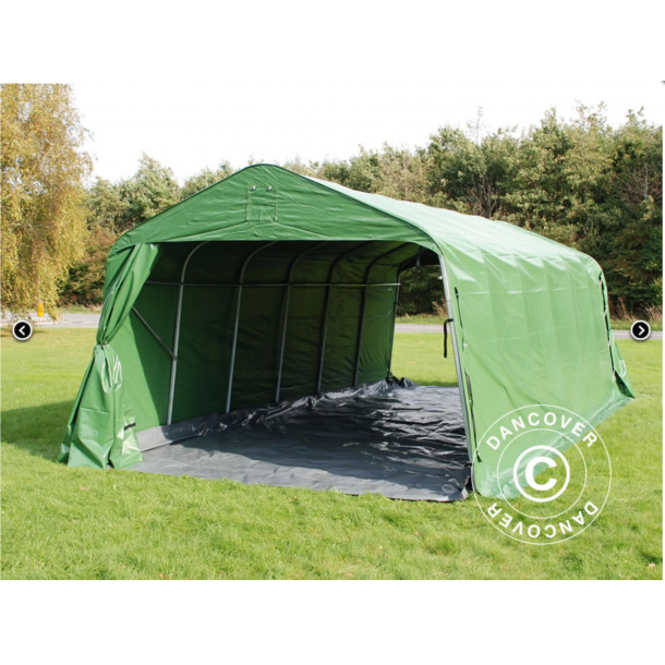 Garagetlt PRO 3,6x8,4x2,7m PVC med golvduk