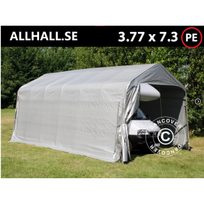 Garagetlt PRO 3,77x7,3x3,18m PE 300g, Gr