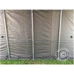 Garagetlt PRO 3,77x7,3x3,18m PE 300g, Gr