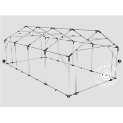 Lagertlt - Arbetstlt PRO 5x10x2x3,39m PVC 500g, Vit/Gul, Flamsker