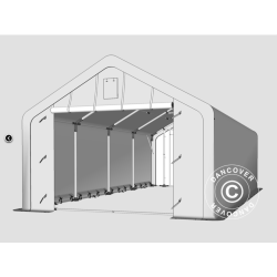 Lagertlt PRO XL 5x8x2,5x3,89m PE 300g, Gr