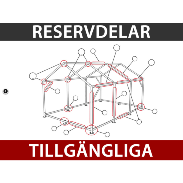 Lagertlt PRO XL 5x8x2,5x3,89m PE 300g, Gr
