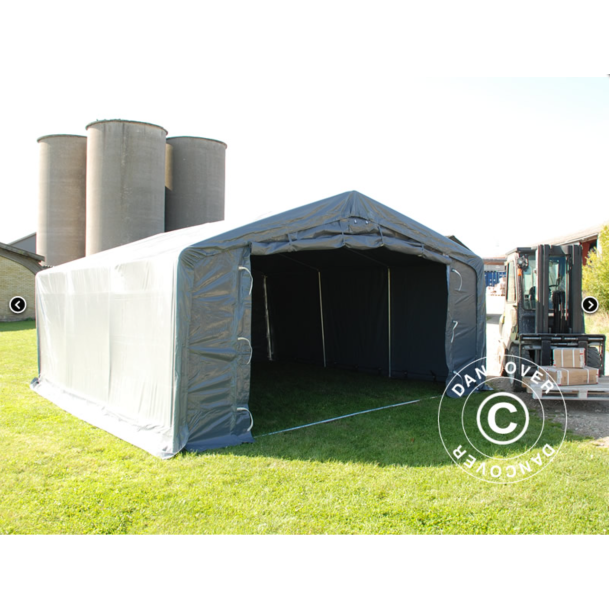 Lagertlt PRO 5x8x2x3,39m PE 300g, Gr