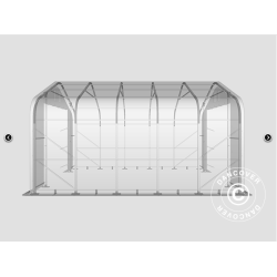 Lagertlt PRO 6x6x2,7x3,7m PE 300g, Gr