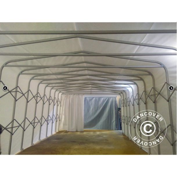 Lagertlt MaxiBox 5x6,18x3,76m, PVC 550g, Gr