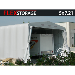 Lagertlt MaxiBox 5x7,21x3,76m, PVC 550g, Gr