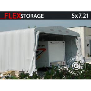 Lagertlt MaxiBox 5x7,21x3,76m, PVC 550g, Gr