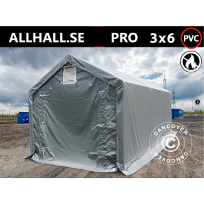 Lagertlt PRO 3x6x2x2,82m PVC 500g, Gr