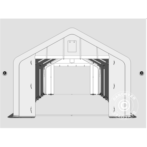Lagertlt PRO 3x6x2x2,82m PVC 500g, Gr