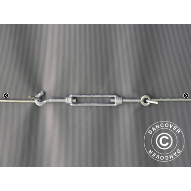 Lagertlt PRO 3x6x2x2,82m PVC 500g, Gr