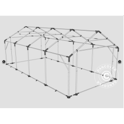 Lagertlt PRO 3x8x2x2,82m PVC 500g, Gr
