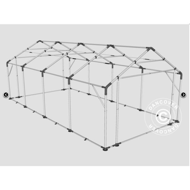 Lagertlt PRO 3x8x2x2,82m PVC 500g, Gr