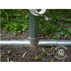 Lagertlt PRO 4x12x2x3,1m PVC 500g, Gr