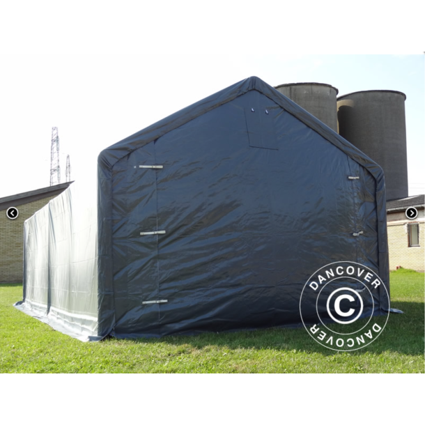 Lagertlt PRO 4x12x2x3,1m PVC 500g, Gr