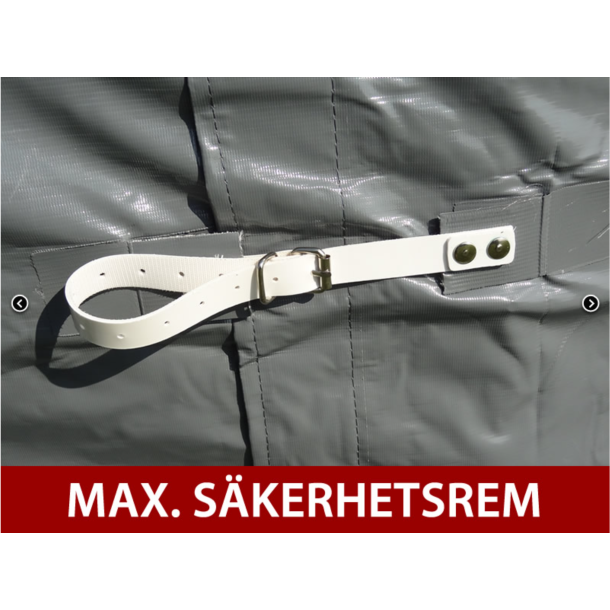 Lagertlt PRO 4x12x2x3,1m PVC 500g, Gr