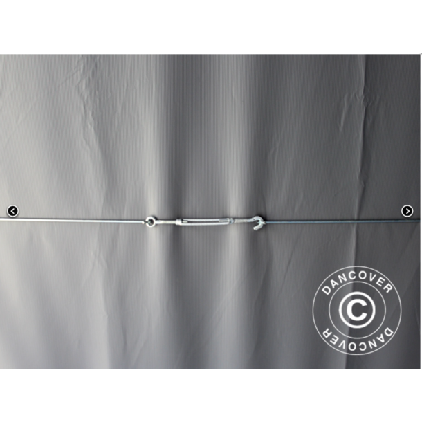 Lagertlt PRO 4x12x2x3,1m PVC 500g, Gr