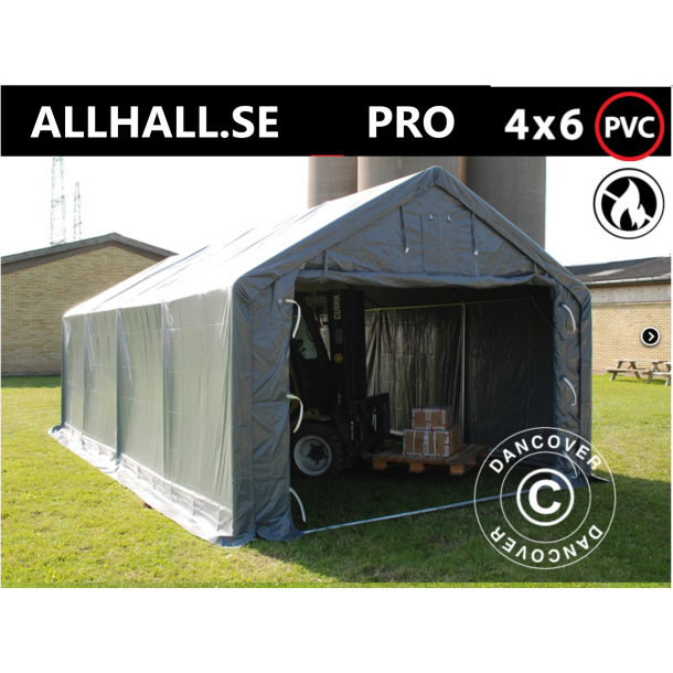 Lagertlt PRO 4x6x2x3,1m PVC 500g
