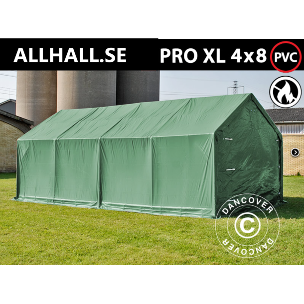 Lagertlt PRO XL 4x8x2,5x3,6m PVC 500g