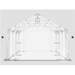 Lagertlt PRO 4x8x2x3,1m PVC 500g