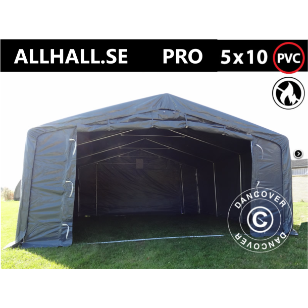 Lagertlt PRO 5x10x2x3,39m PVC 500g