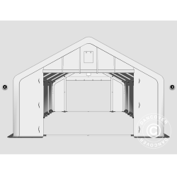 Lagertlt PRO 5x10x2x3,39m PVC 500g