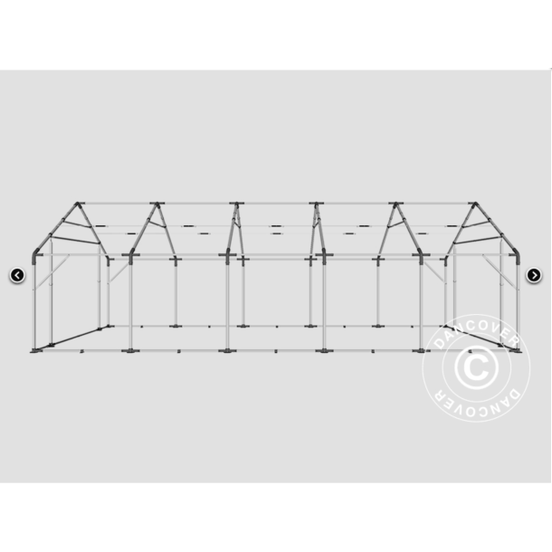 Lagertlt PRO 5x10x2x3,39m PVC 500g