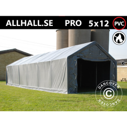 Lagertlt PRO 5x12x2x3,39m PVC 500g, Gr