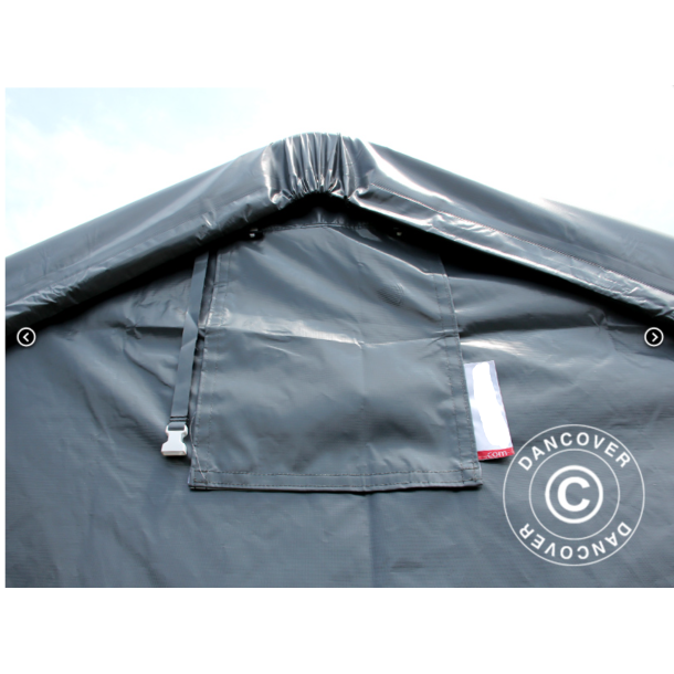 Lagertlt PRO 5x12x2x3,39m PVC 500g, Gr