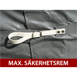 Lagertlt PRO 5x12x2x3,39m PVC 500g, Gr