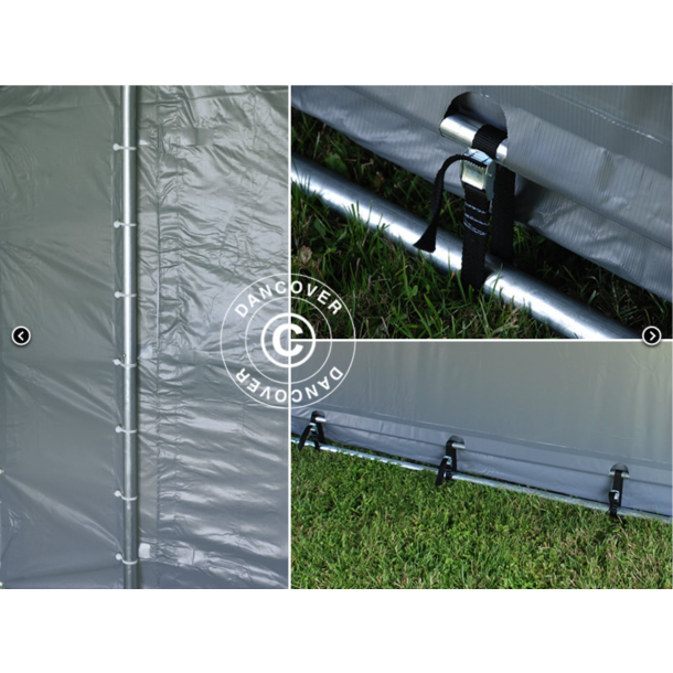 Lagertlt PRO 5x12x2x3,39m PVC 500g, Gr