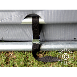 Lagertlt PRO 5x12x2x3,39m PVC 500g, Gr