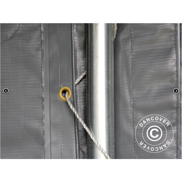 Lagertlt PRO 5x12x2x3,39m PVC 500g, Gr