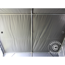 Lagertlt PRO 5x12x2x3,39m PVC 500g, Gr