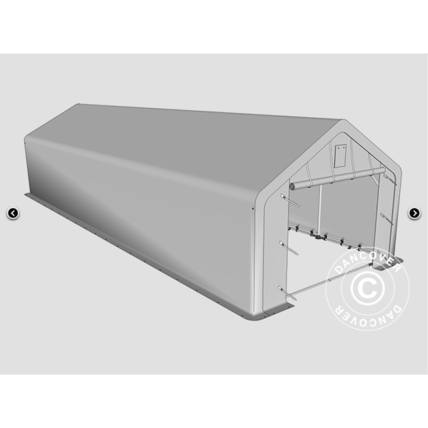 Lagertlt PRO 5x12x2x3,39m PVC 500g, Gr