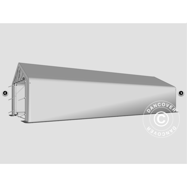 Lagertlt PRO 5x12x2x3,39m PVC 500g, Gr