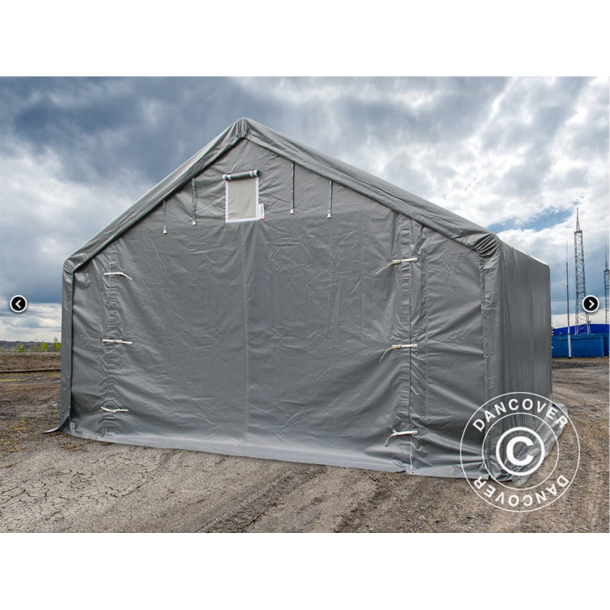 Lagertlt PRO 5x4x2x3,39m PVC 500g, Gr