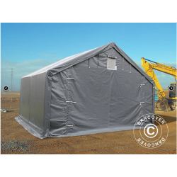 Lagertlt PRO 5x4x2x3,39m PVC 500g, Gr