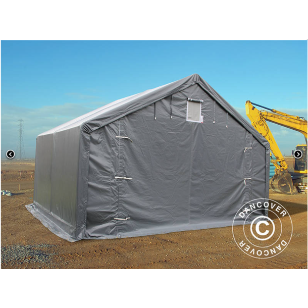 Lagertlt PRO 5x4x2x3,39m PVC 500g, Gr