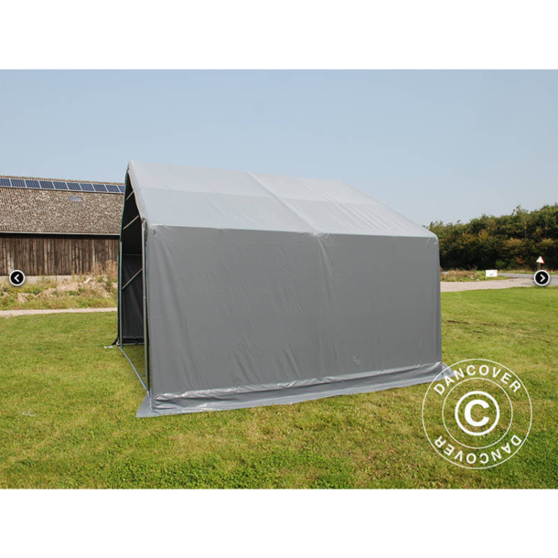 Lagertlt PRO 5x4x2x3,39m PVC 500g, Gr