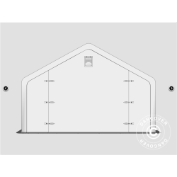 Lagertlt PRO 5x4x2x3,39m PVC 500g, Gr