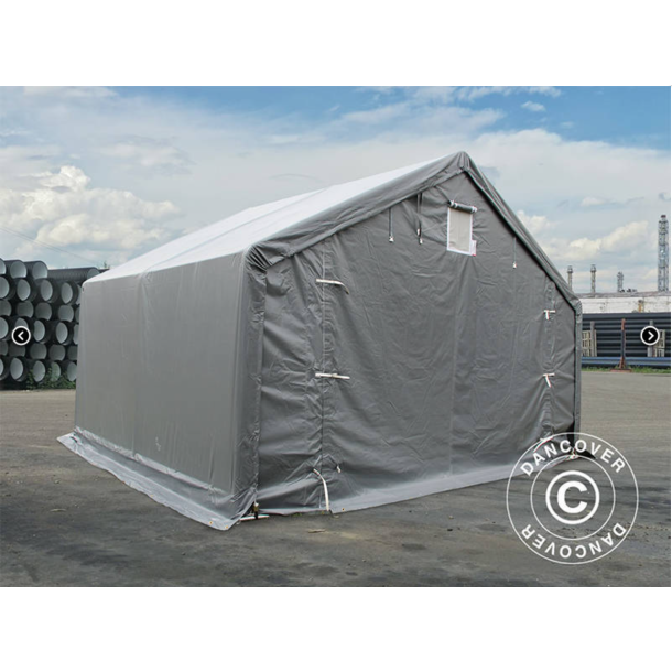 Lagertlt PRO 5x4x2x3,39m PVC 500g, Gr