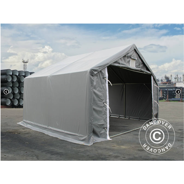 Lagertlt PRO 5x4x2x3,39m PVC 500g, Gr